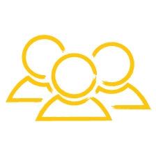 collaborate yellow icon